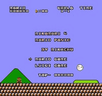 Mikamari 4 - Mario Panic Title Screen